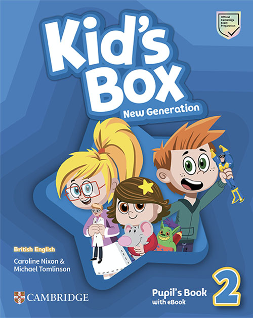 Kid’s Box New Generation (British English) 2 – PDF, Resources