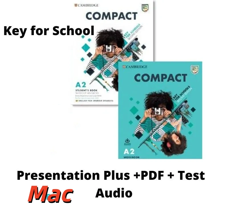 Download Compact 2nd Key for Schools – Presentation Plus (MacOS version) + PDFs + Test + Audio